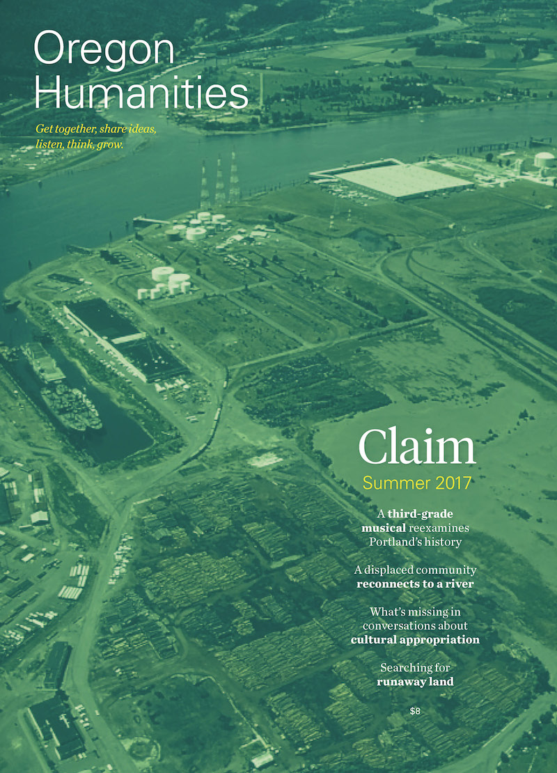 Oregon Humanities cover Oregon Humanities cover