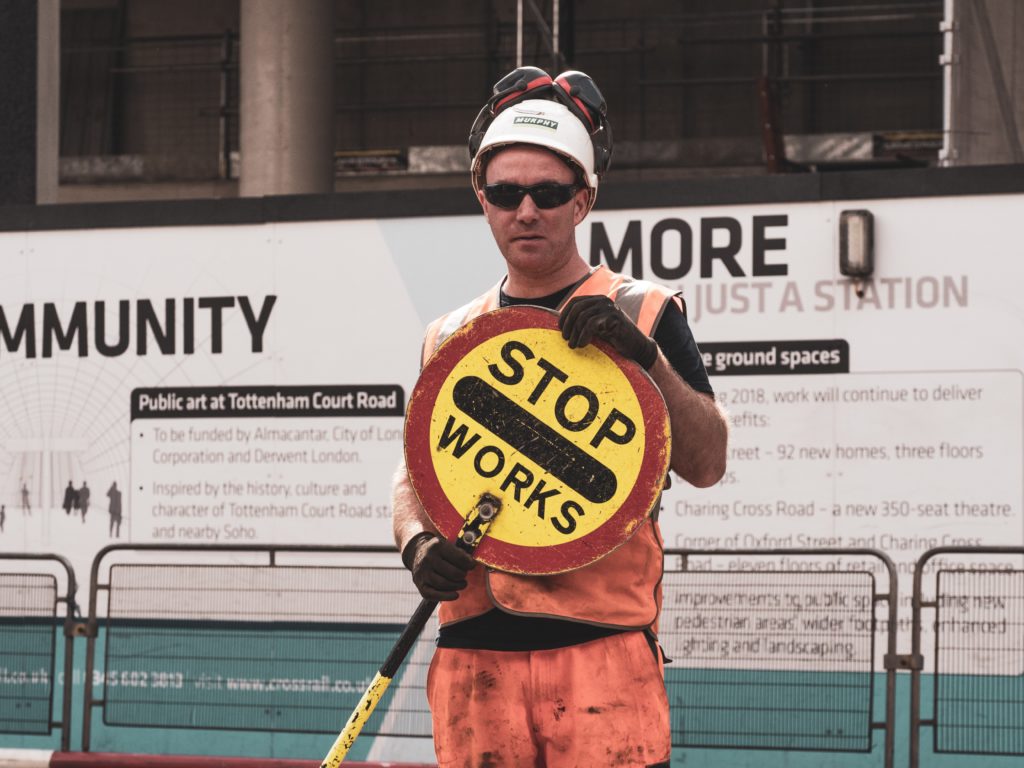 stop works stop doing